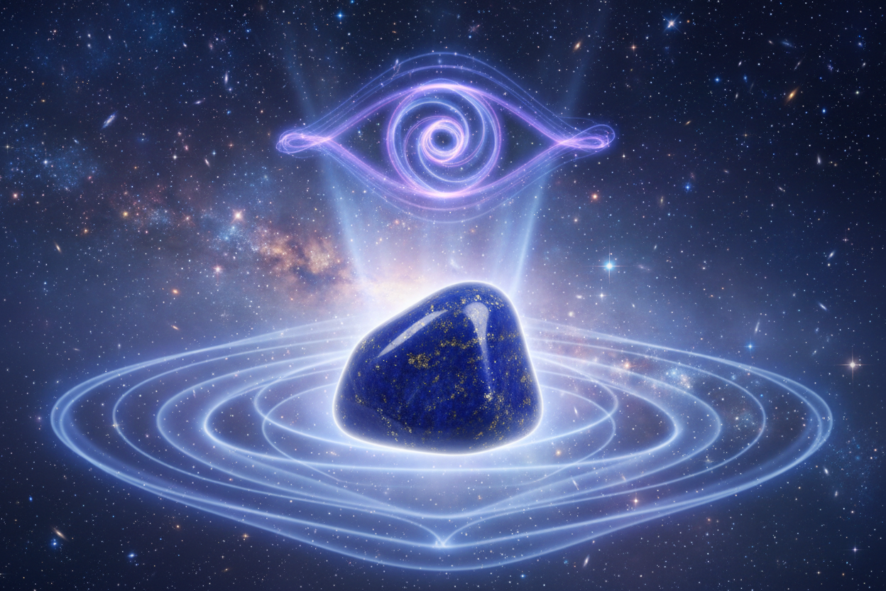 寻找答案？青金石会开启你的第三眼。真相就在那里，你会变得无比清醒。