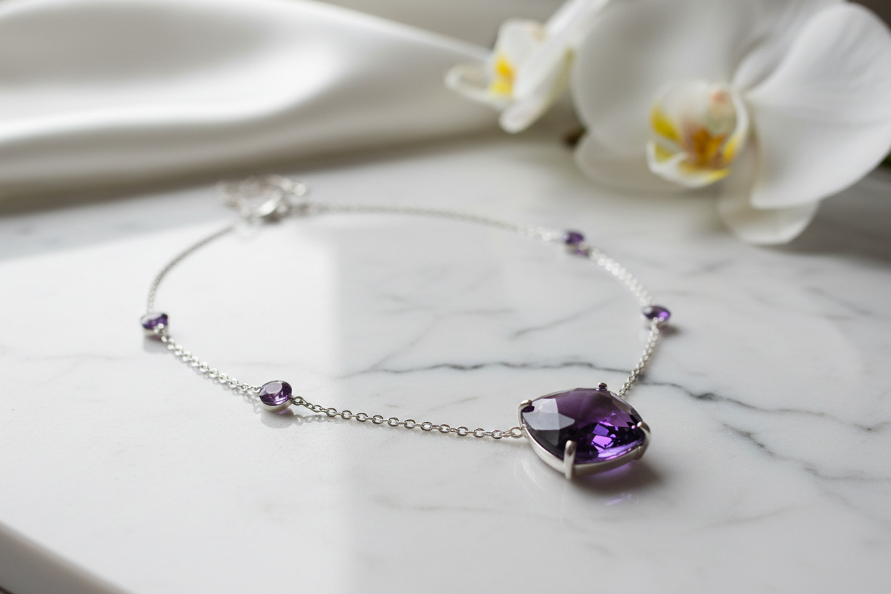 Amethyst (紫水晶)首饰4张图片