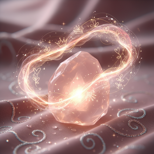 Babe, 你值得被疯狂宠爱！这颗粉晶会提醒你：你就是自己的女王