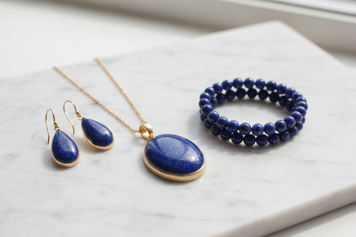 Lapis Lazuli (青金石)饰品效果图