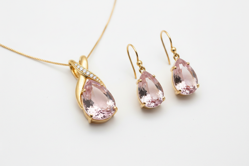 贵气精致的Rose Quartz (粉晶)饰品图片